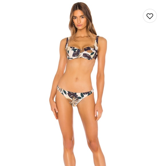 L*Space camellia top and Camacho Bikini in lotus land floral size small - Picture 4 of 6